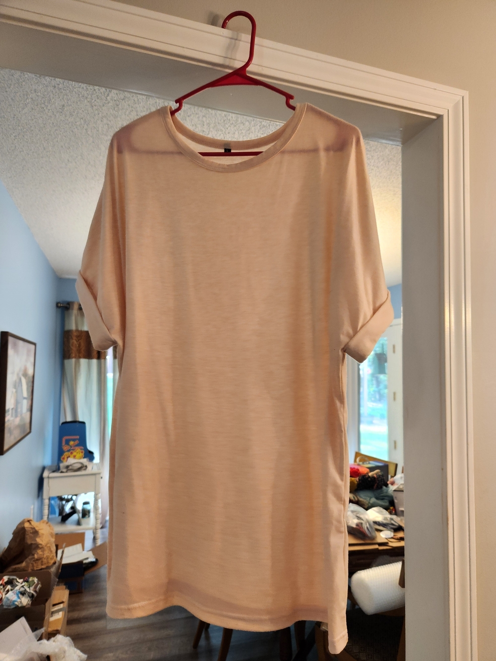 Light Tan Oversized Tee